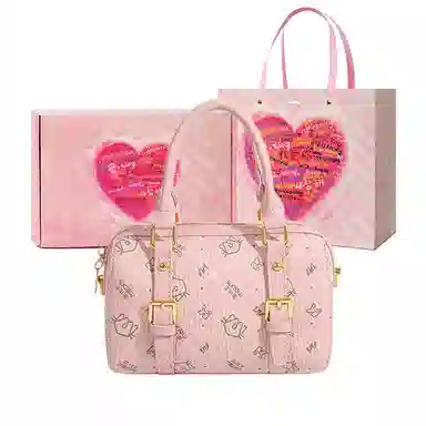 MINLUBAOLUO Fashion Printed PU Shoulder Bag