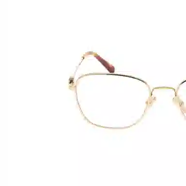 Miu Miu Optical Frame Gold
