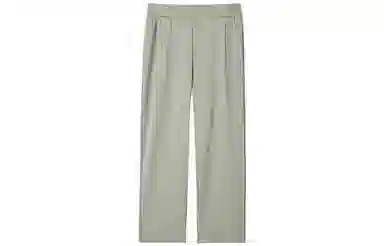 【dme】松紧腰直筒九分西装裤 女款