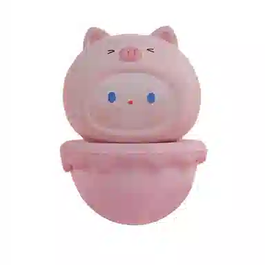 猴大使 不倒翁树脂 玩具