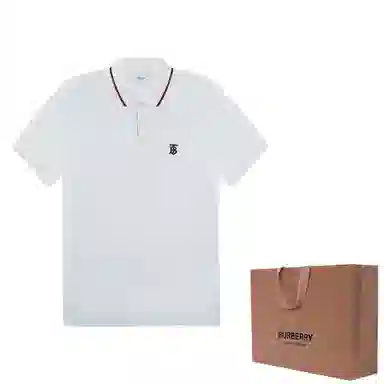 Burberry Cotton Polo Shirt LogoPolo