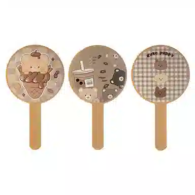 艾情草之恋 手柄手持化妆镜 随身带可爱实用