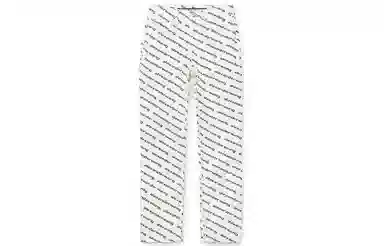 Alexander Wang High Waist Logo Jeans White