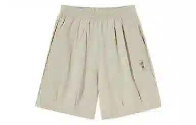 乔丹 纯色梭织透气宽松休闲短裤 女款