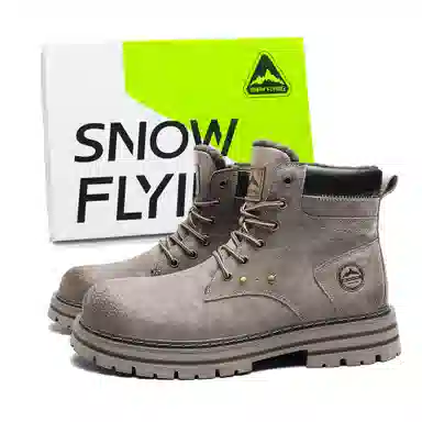 SNOW FLYING