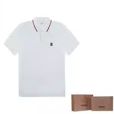 Burberry Cotton Polo Shirt LogoPolo