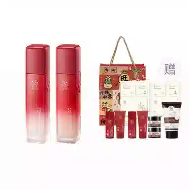 善草纪 玫瑰净皙亮采水乳护肤套装 滋养亮肤润泽 淡纹滋润维稳舒缓