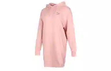 Puma Classics Hooded Longsleeve Dress Pink