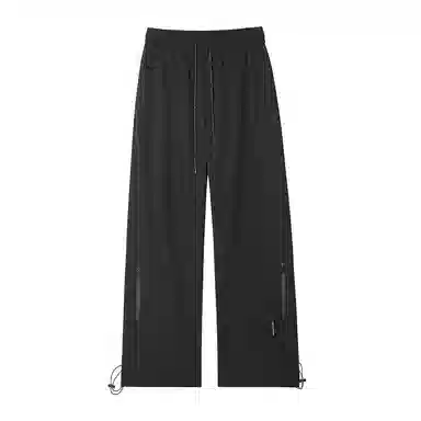 么宁 时尚简约户外运动百搭宽松直筒休闲裤 男女同款