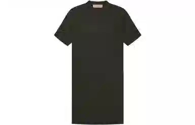 FW22 Womens Tee Dress Off Black