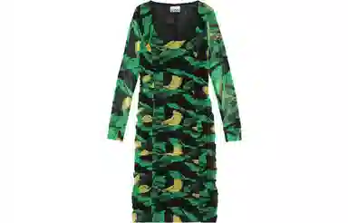 GANNI FW22 Black Dress