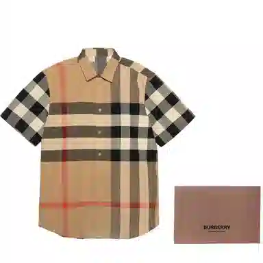 Burberry Check Short Sleeve Shirt