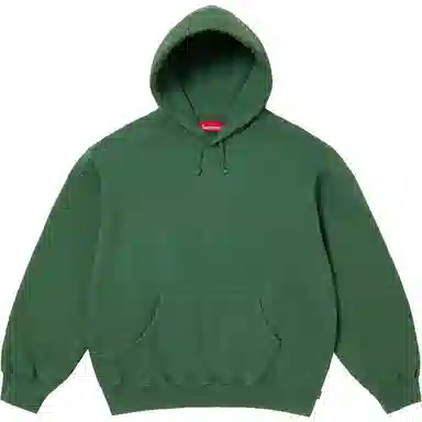 Supreme SS25 Frayed Hooded Sweatshirt logo