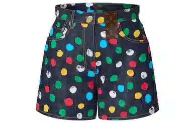 Louis Vuitton x Yayoi Kusama SS23 Shorts Black