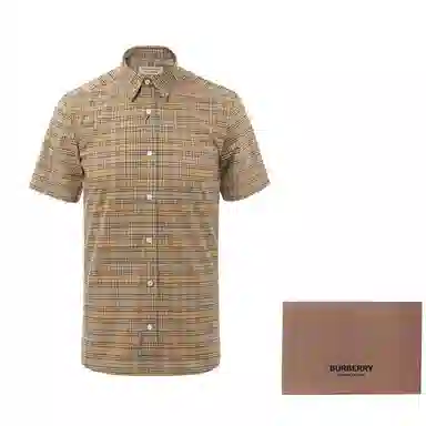 Burberry SS21 Check Short Sleeve Shirt