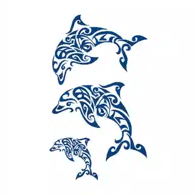 猎己  草本纹身贴 原创设计图案