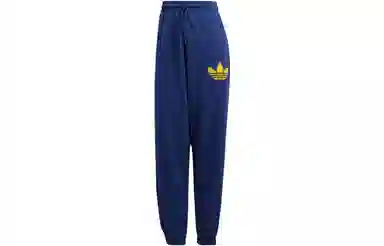 adidas originals Pearl Trefoil Cuffed Sweat Pants Logo
