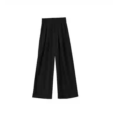 欧迪芬 冰丝阔腿裤薄款夏季高腰垂感宽松直筒显瘦 亲肤山本裤休闲裤 男女同款