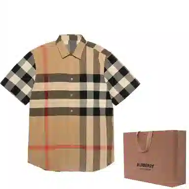 Burberry Check Short Sleeve Shirt
