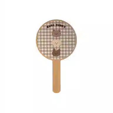 艾情草之恋 手柄手持化妆镜 随身带可爱实用