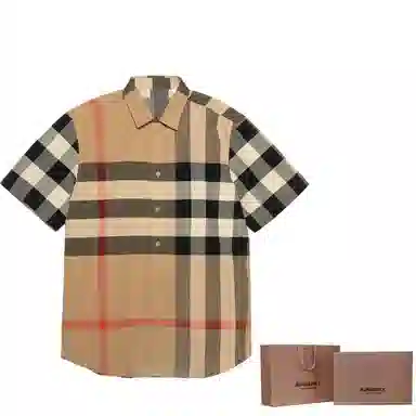 Burberry Check Short Sleeve Shirt