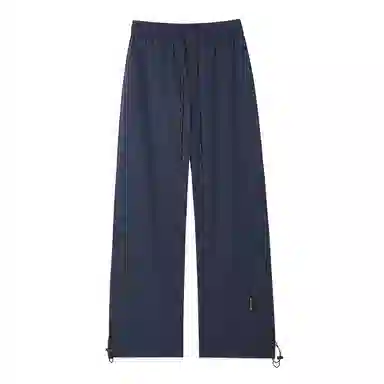 么宁 时尚简约户外运动百搭宽松直筒休闲裤 男女同款