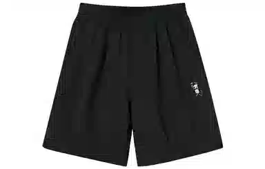 乔丹 纯色梭织透气宽松休闲短裤 女款