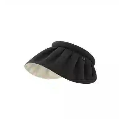 冠辉 贝壳遮阳防紫外线夏季遮脸遮阳加大空顶空顶双面太阳大檐两用 聚脂钎维 防晒帽 男女同款情侣款