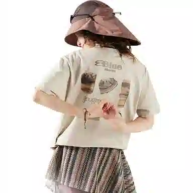 Lanqi Geology Print Coolmax Pro T-Shirt