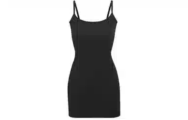 SKIMS Fits Everybody Slip Dress Onyx