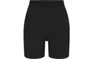 SKIMS Seamless Sculpt Mid Thigh Short Onyx