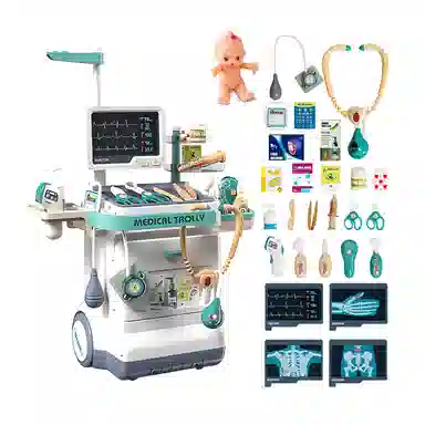 益米 移动医疗手术台 游戏扮演过家家 玩具