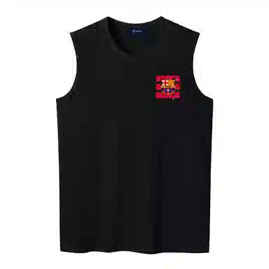 巴塞罗那足球俱乐部 简约百搭无袖背心 男女同款