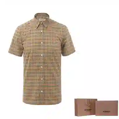 Burberry SS21 Check Short Sleeve Shirt