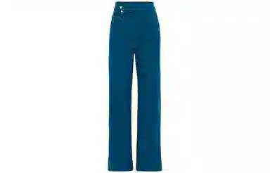 美洋 软糯阔腿西装裤 女款 深蓝