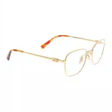 Miu Miu Optical Frame Gold