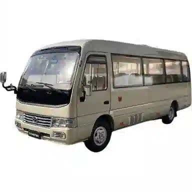 雨萱汽文 丰田考斯特 合金 成品模型