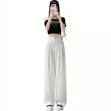 沐晓欣 舒适宽松百搭休闲裤 女款