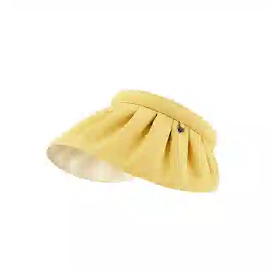 冠辉 贝壳遮阳防紫外线夏季遮脸遮阳加大空顶空顶双面太阳大檐两用 聚脂钎维 防晒帽 男女同款情侣款