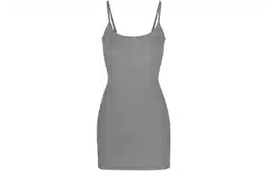 SKIMS Soft Lounge Slip Dress Heather Grey