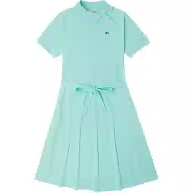 Lacoste Solid Mint Dress