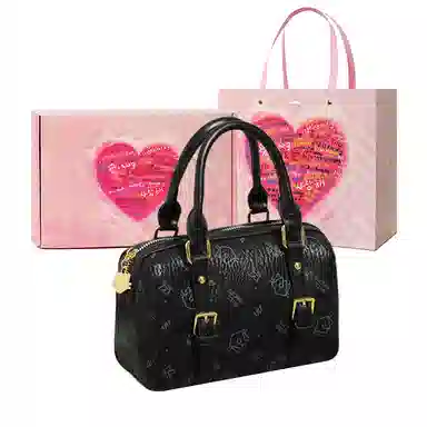 MINLUBAOLUO Fashion Printed PU Shoulder Bag