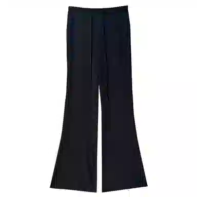 卡路莉 显瘦加长高腰休闲裤 女款 深灰色