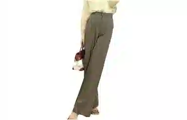 美洋 休闲纯色高腰西装裤 女款