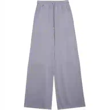 木果果木 慵懒阔腿通勤松弛感百搭宽松纯色休闲裤 女款