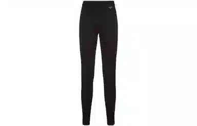 Prada Slim Mid-Rise Leggings Black