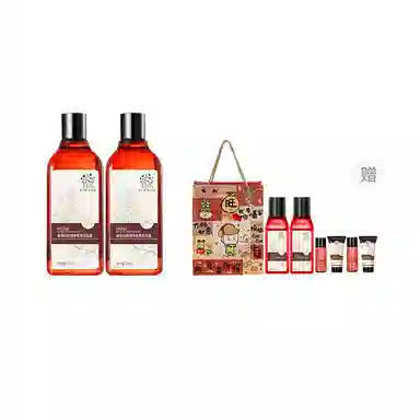 善草纪 玫瑰净皙亮采水乳护肤套装 滋养亮肤润泽 淡纹滋润维稳舒缓