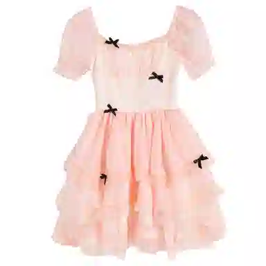 Jiutiao Miao Fairy Bow Dress
