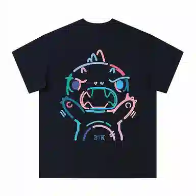 BTK Foam Monster Print T-Shirt