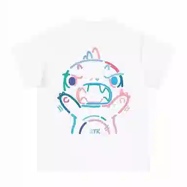 BTK Foam Monster Print T-Shirt